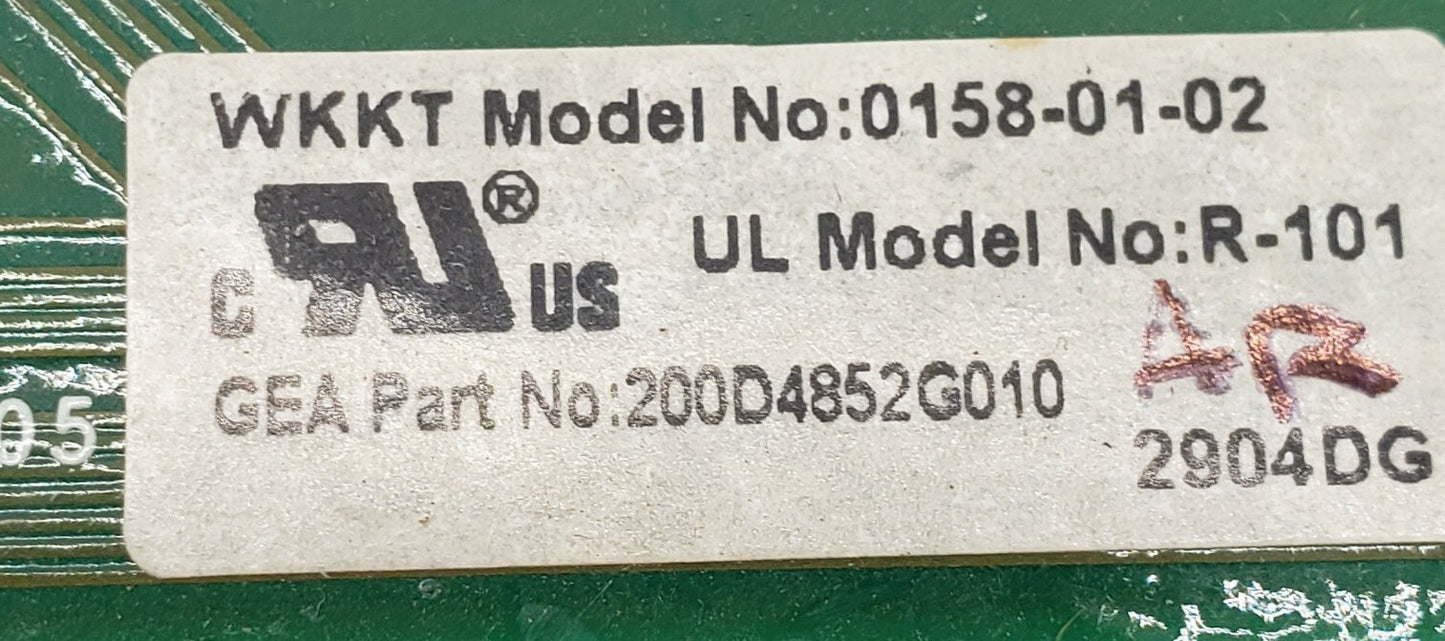 OEM Replacement for GE Refrigerator Control 200D4852G010 ⭐