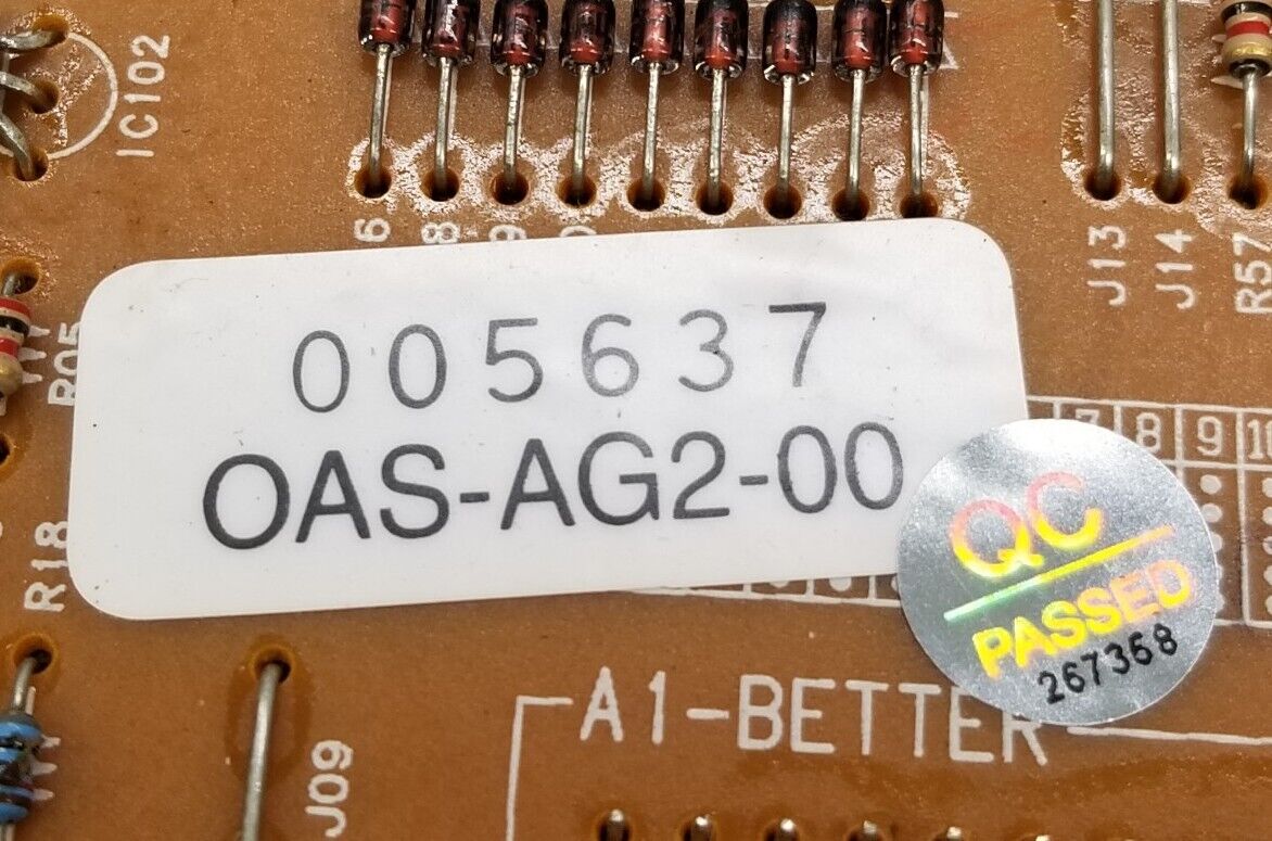 OEM Replacement for Samsung Oven Control OAS-AG2-00