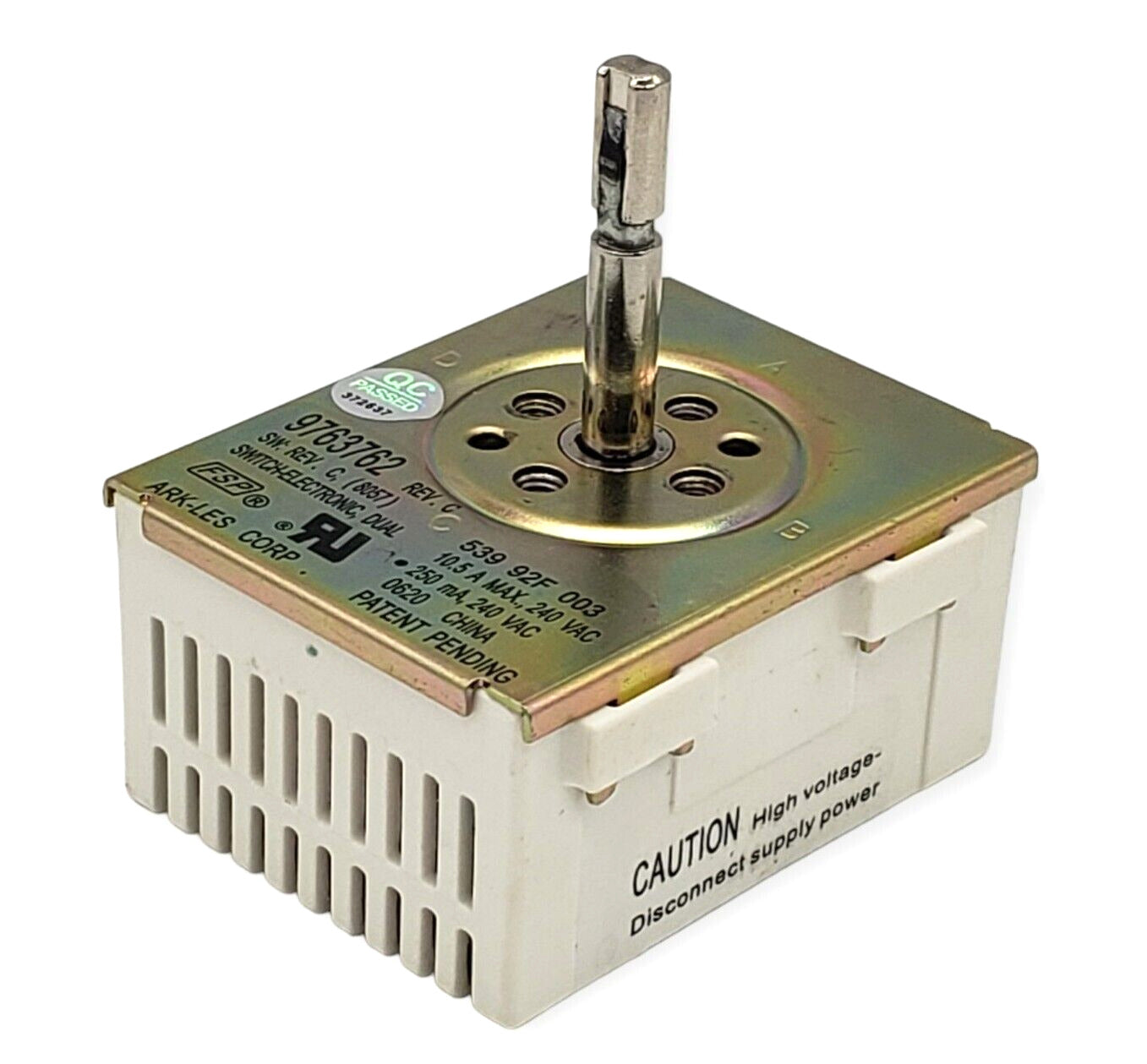 Genuine OEM Replacement for KitchenAid Range Infinite Switch 9763762