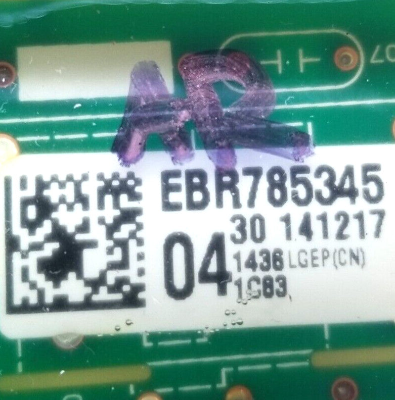 OEM Replacement for LG Washer Control EBR78534504