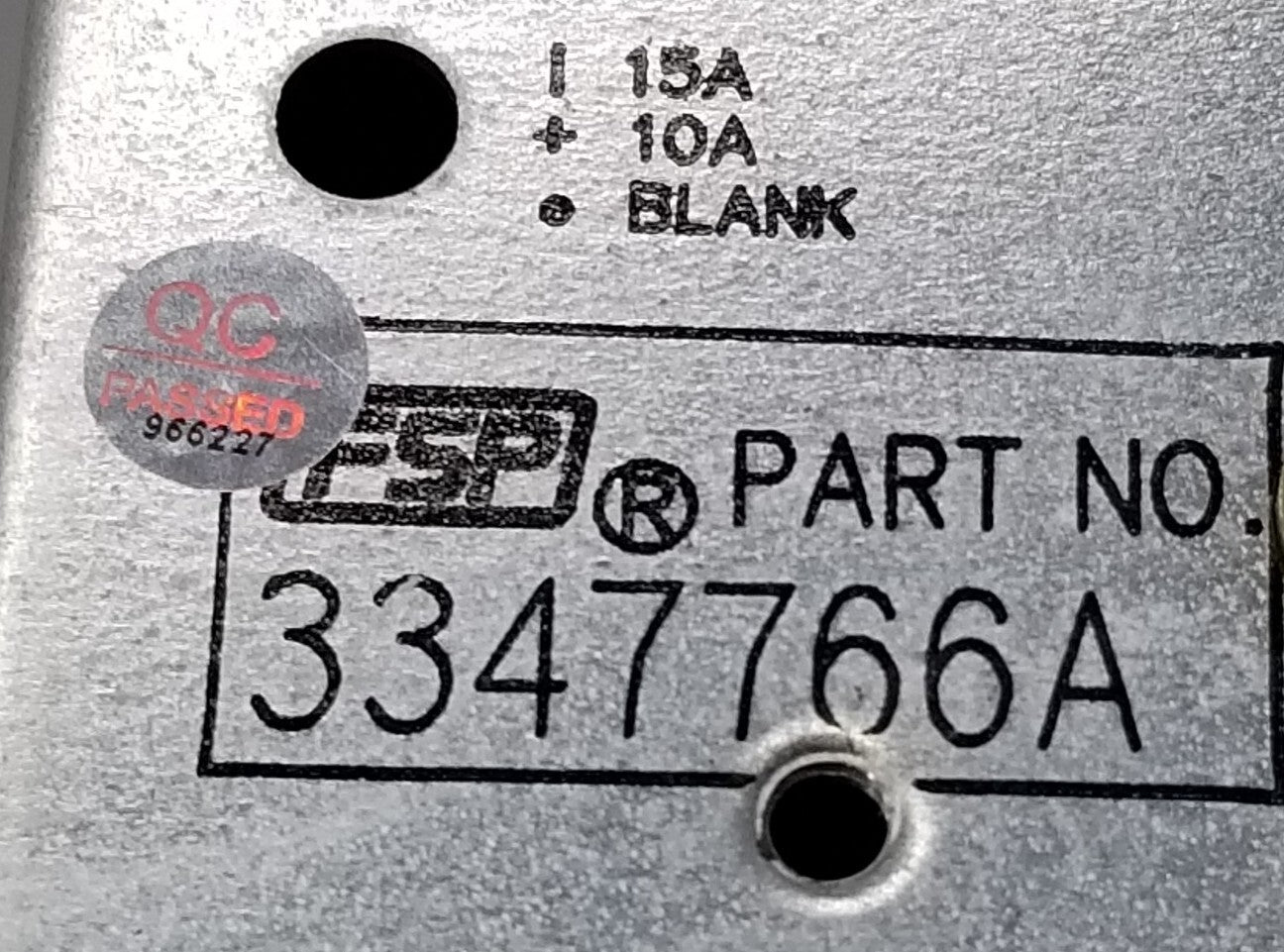 OEM Replacement for Whirlpool Washer Timer 3347766A