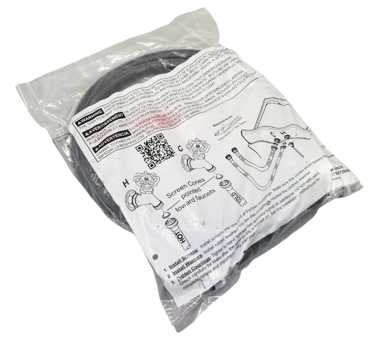 New OEM Replacement for Samsung Washer Water Inlet Hose 175D6726G001