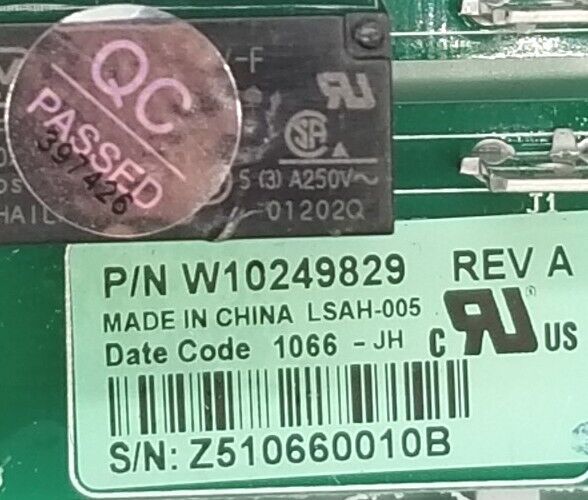 OEM Replacement for Whirlpool Dryer Control W10249829 ~ ~