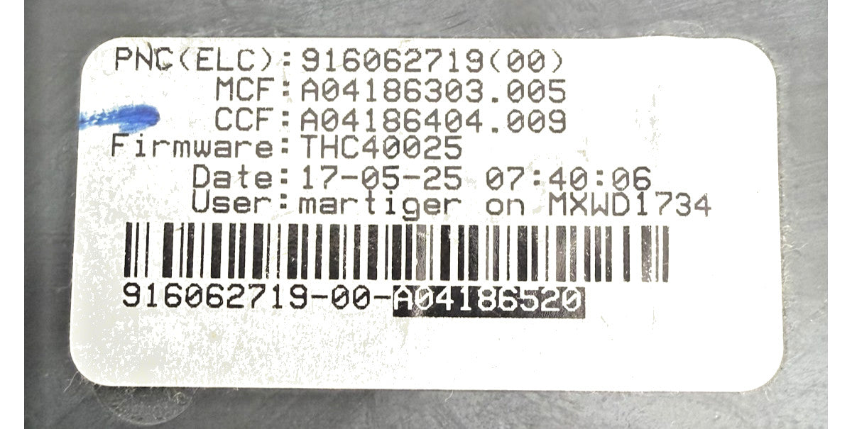 OEM Replacement for Electrolux Dryer Control 916062719