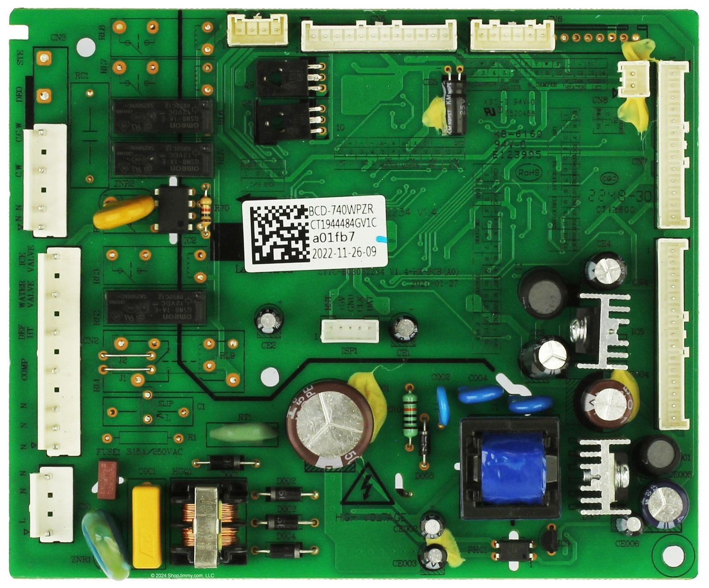 OEM Replacement for Hisense Fridge Control BCD-740WPZR