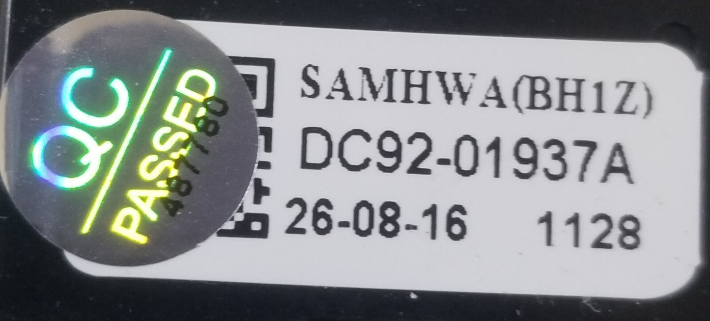 OEM Replacement for Samsung Washer Control DC92-01938B/DC92-01937A