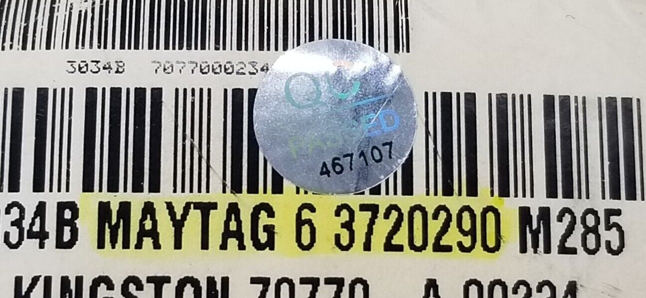 OEM Replacement for Maytag Washer Timer 6 3720290 1 -Year
