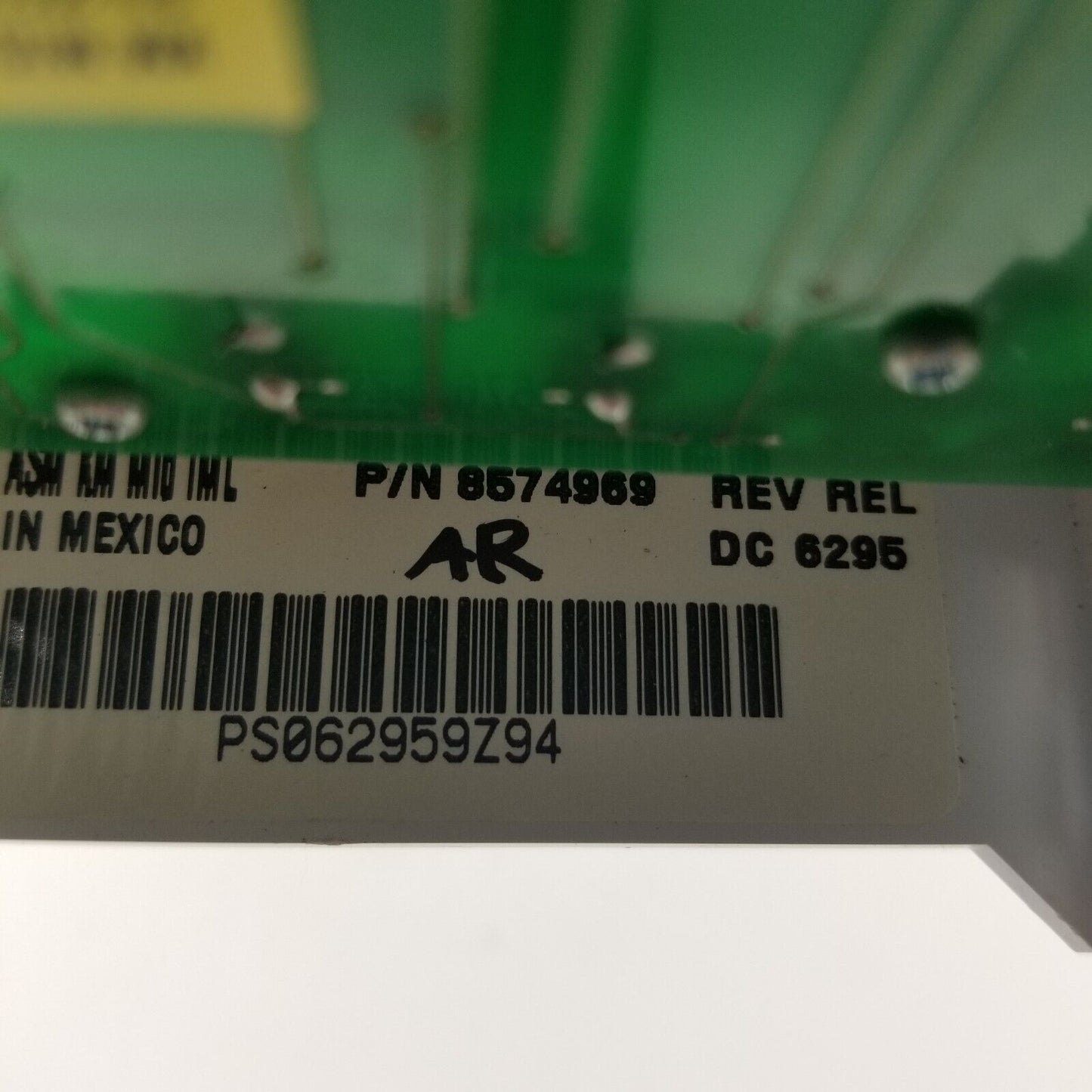 Genuine OEM Replacement for Kenmore Washer Control Board 8574969 ⭐ ⭐