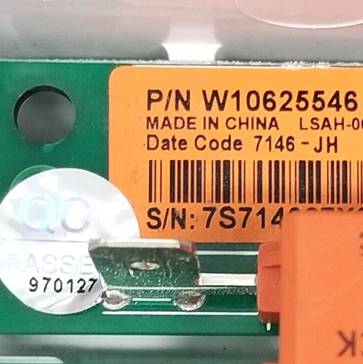 OEM Replacement for Whirlpool Dryer Control W10625546