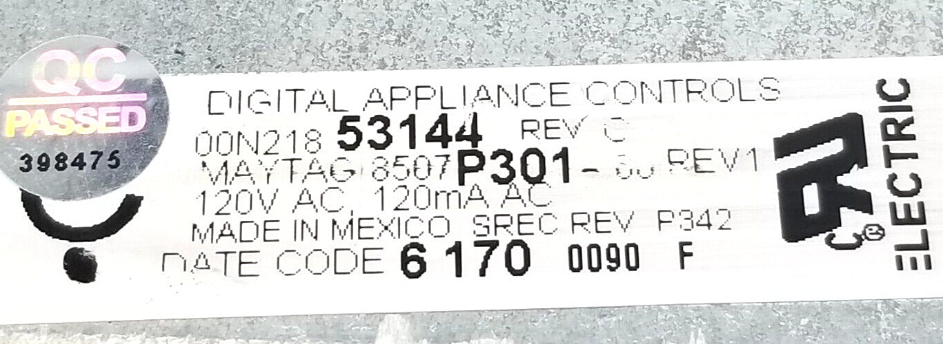 OEM Replacement for Maytag Oven Control 8507P301-60