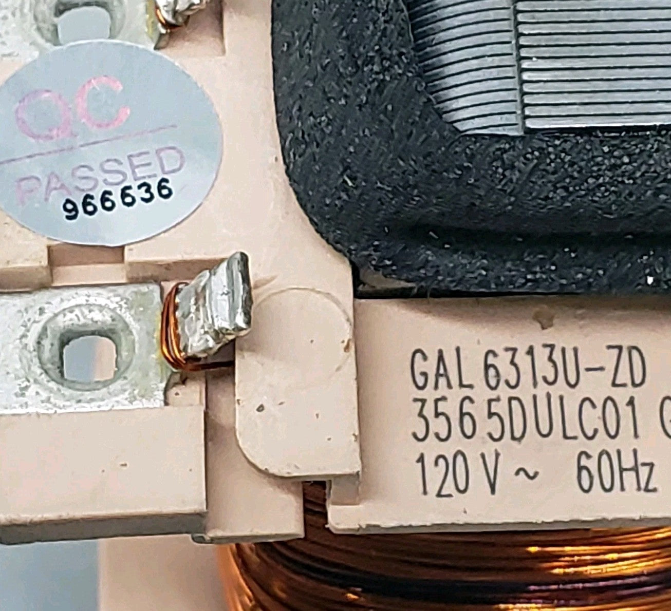 OEM Replacement for Galanz Microwave Fan Motor GAL 6313U-ZD