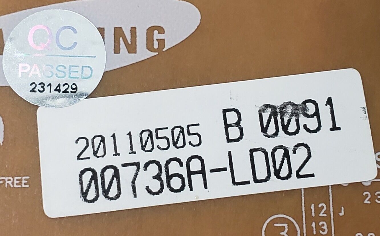 Genuine OEM Replacement for Samsung Washer Control DC92-00736A