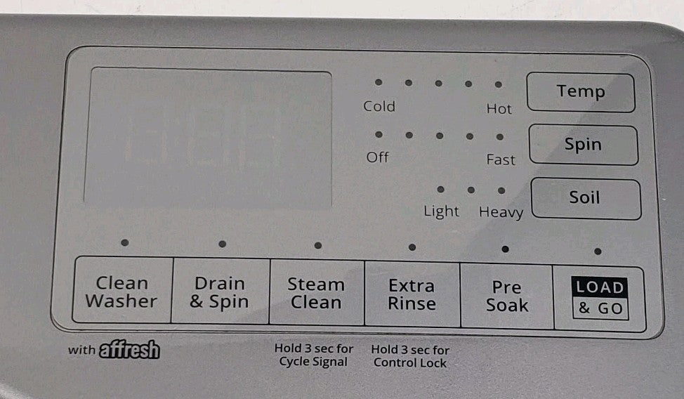 OEM Replacement for Whirlpool Washer Console W11294801