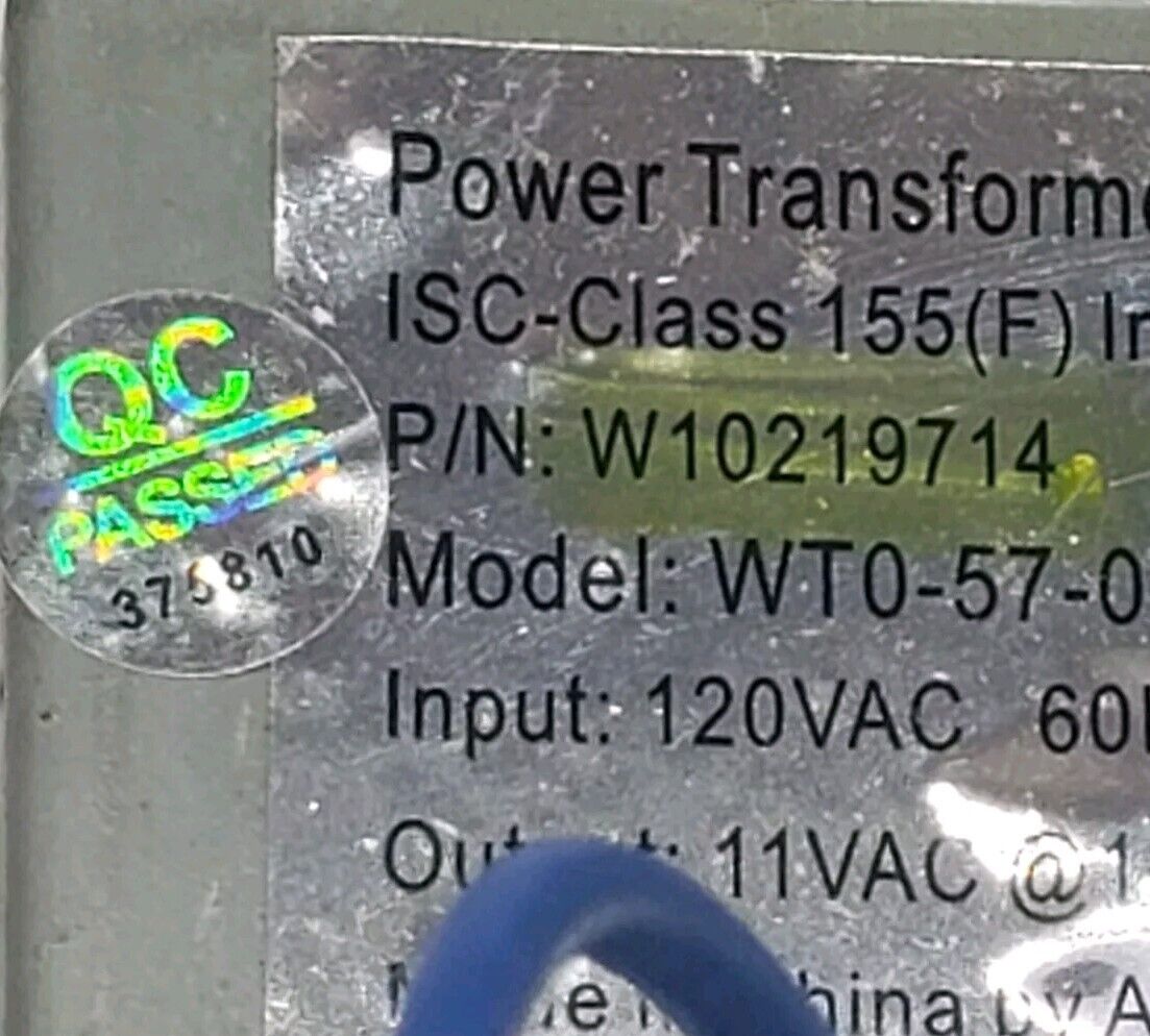 OEM Replacement for Whirlpool Cooktop Transformer W10219714 ⭐