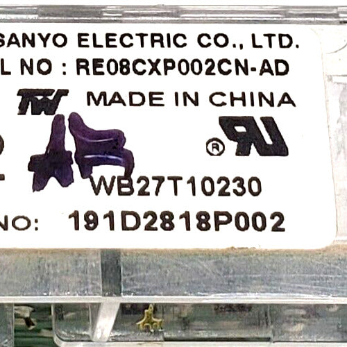 OEM Replacement for GE Oven Control WB27T10230 191D2818P002
