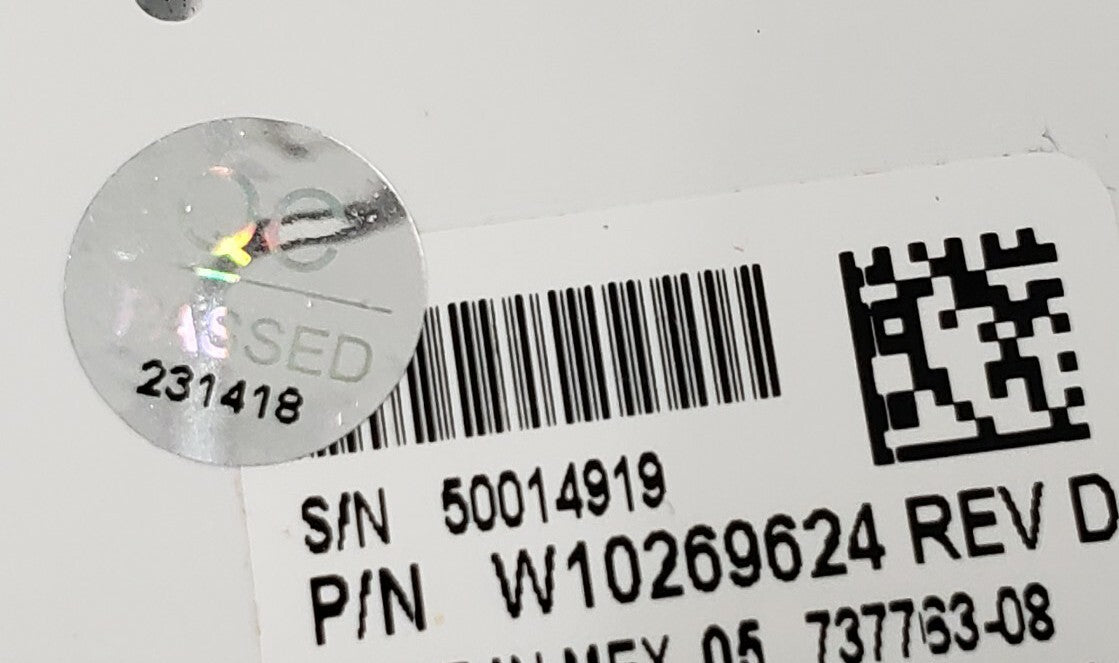 Genuine OEM Replacement for Whirlpool Dryer Control W10269624