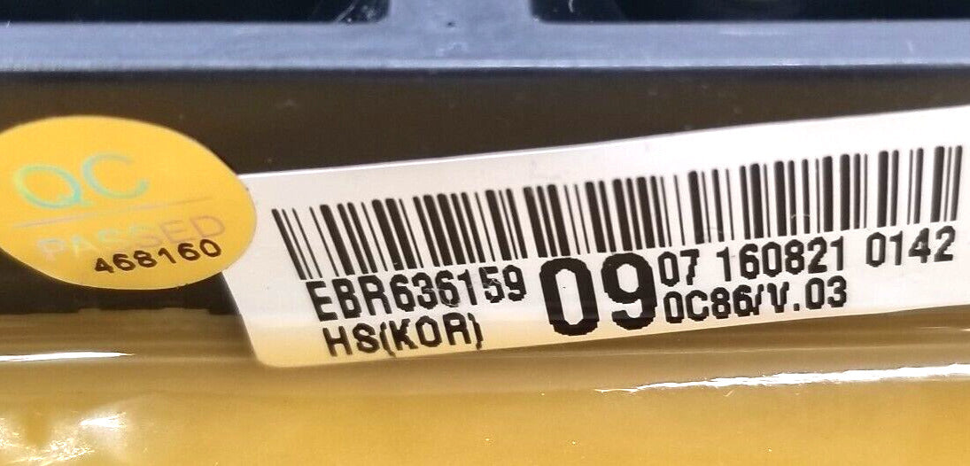 OEM Replacement for LG Dryer User Interface EBR63615909