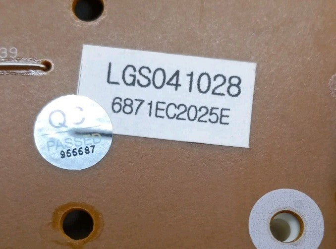 Replacement for LG Washer Control 6871EC1023B / 6871EC2025E