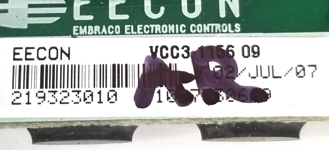 OEM Replacement for Embraco Fridge Control 219323010