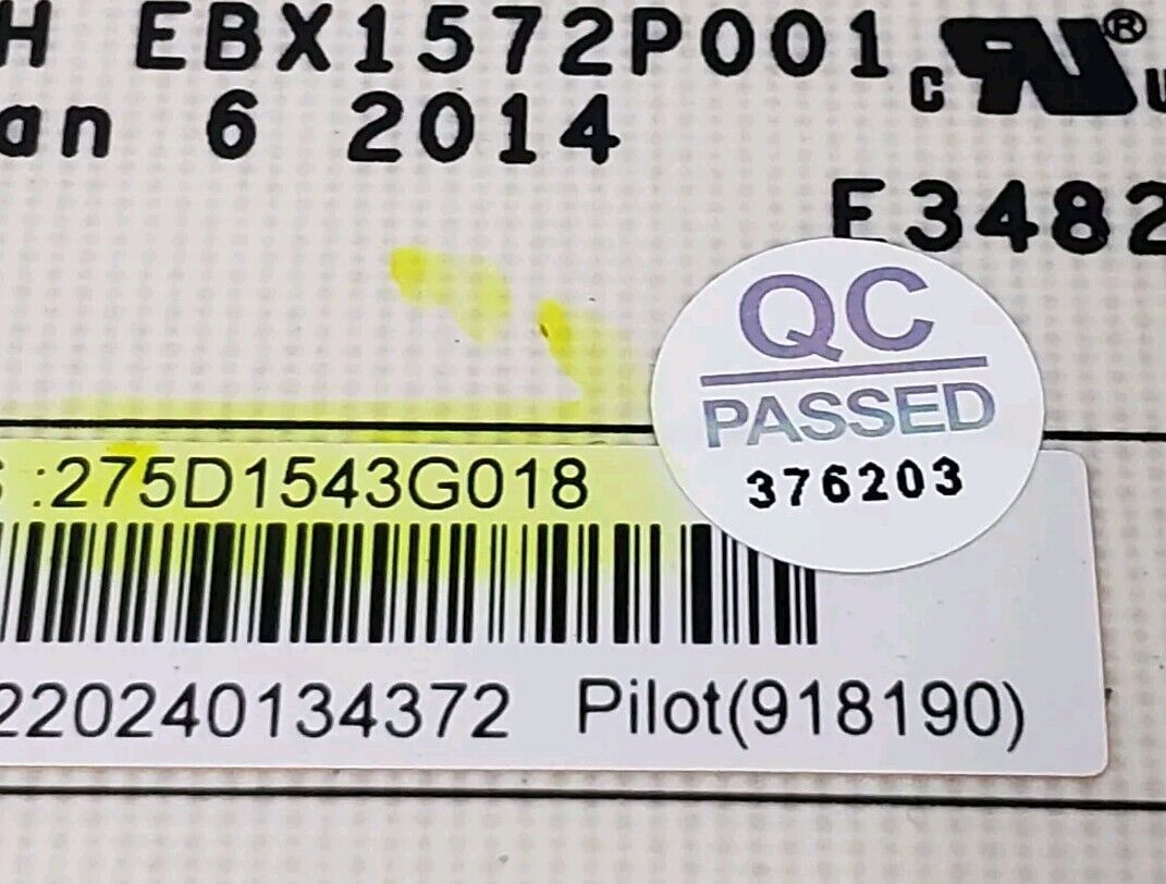 OEM Replacement for GE Washer Control 275D1543G018