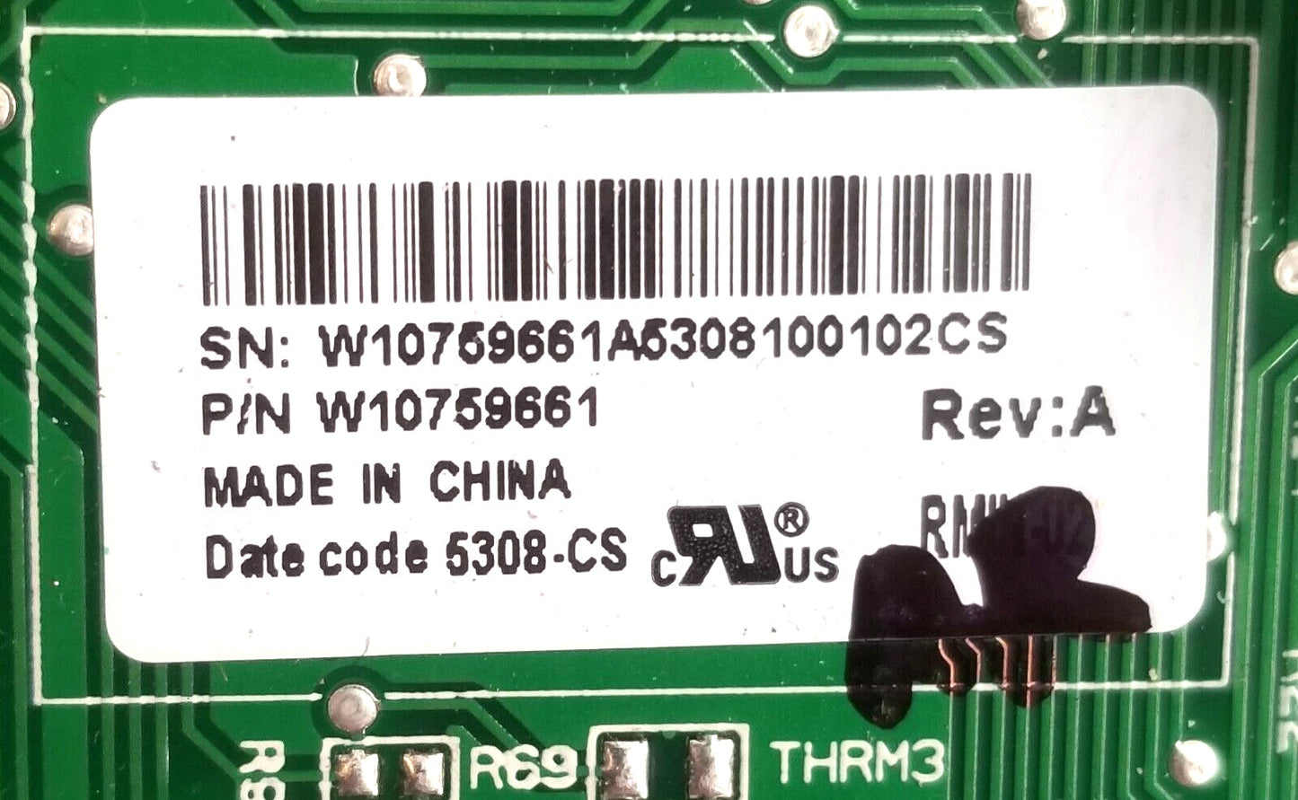 OEM Replacement for Whirlpool Refrigerator Control W10759661 ⭐