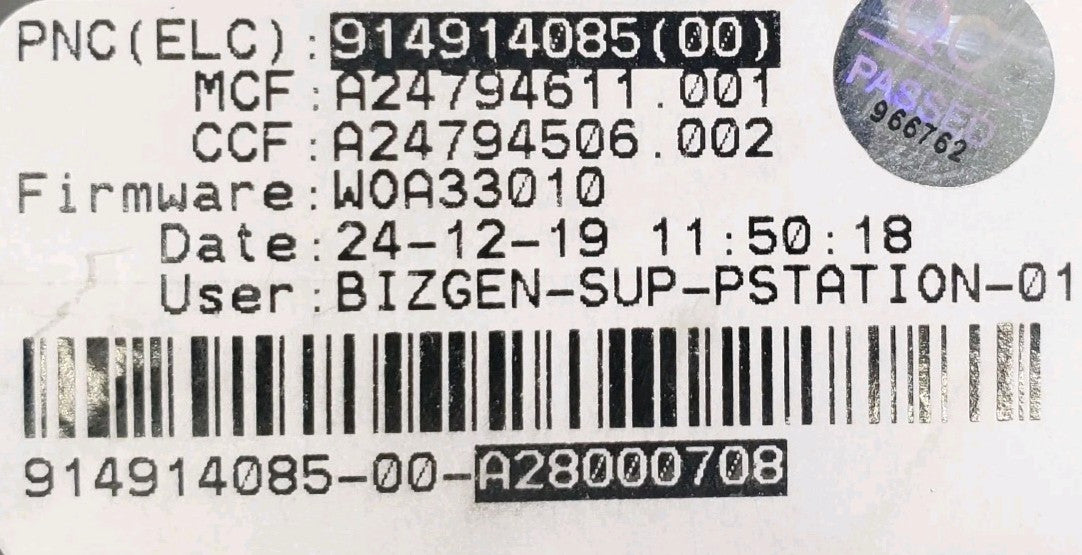 OEM Replacement for Frigidaire Washer Control 5304529891