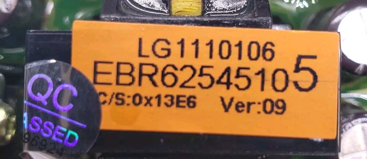 OEM Replacement for LG Washer Control EBR62545105 ~ ~