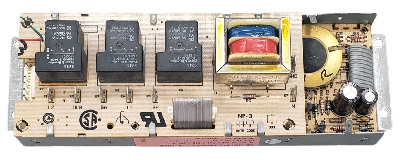 OEM Replacement for GE Range Control Board 100-365-03