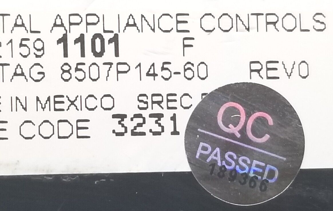 OEM Replacement for Whirlpool Oven Control 8507P145-60