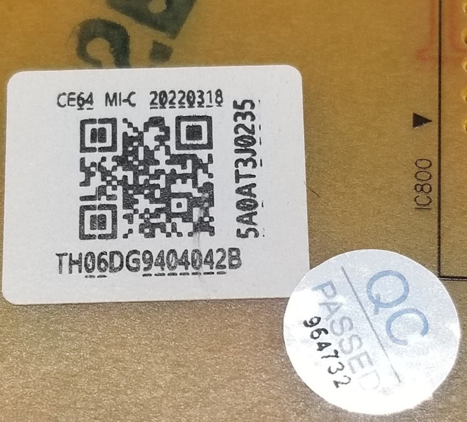 OEM Replacement for Samsung Oven Control DG94-04042B