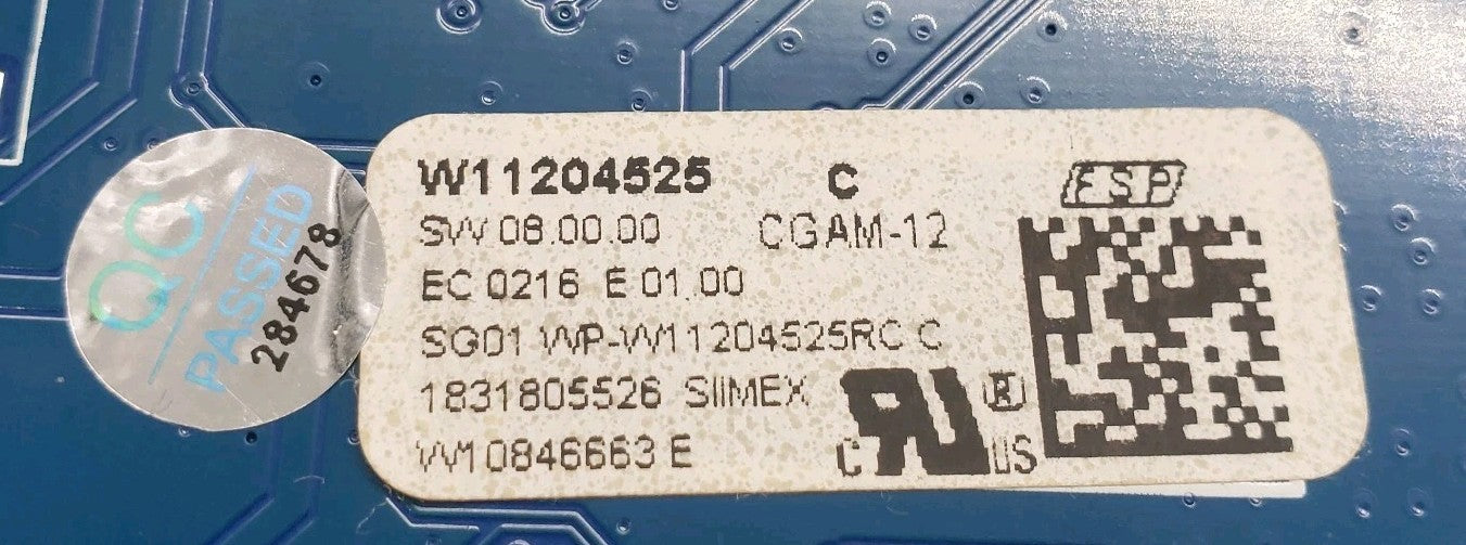 OEM Replacement for Whirlpool Oven Control Board W11204525
