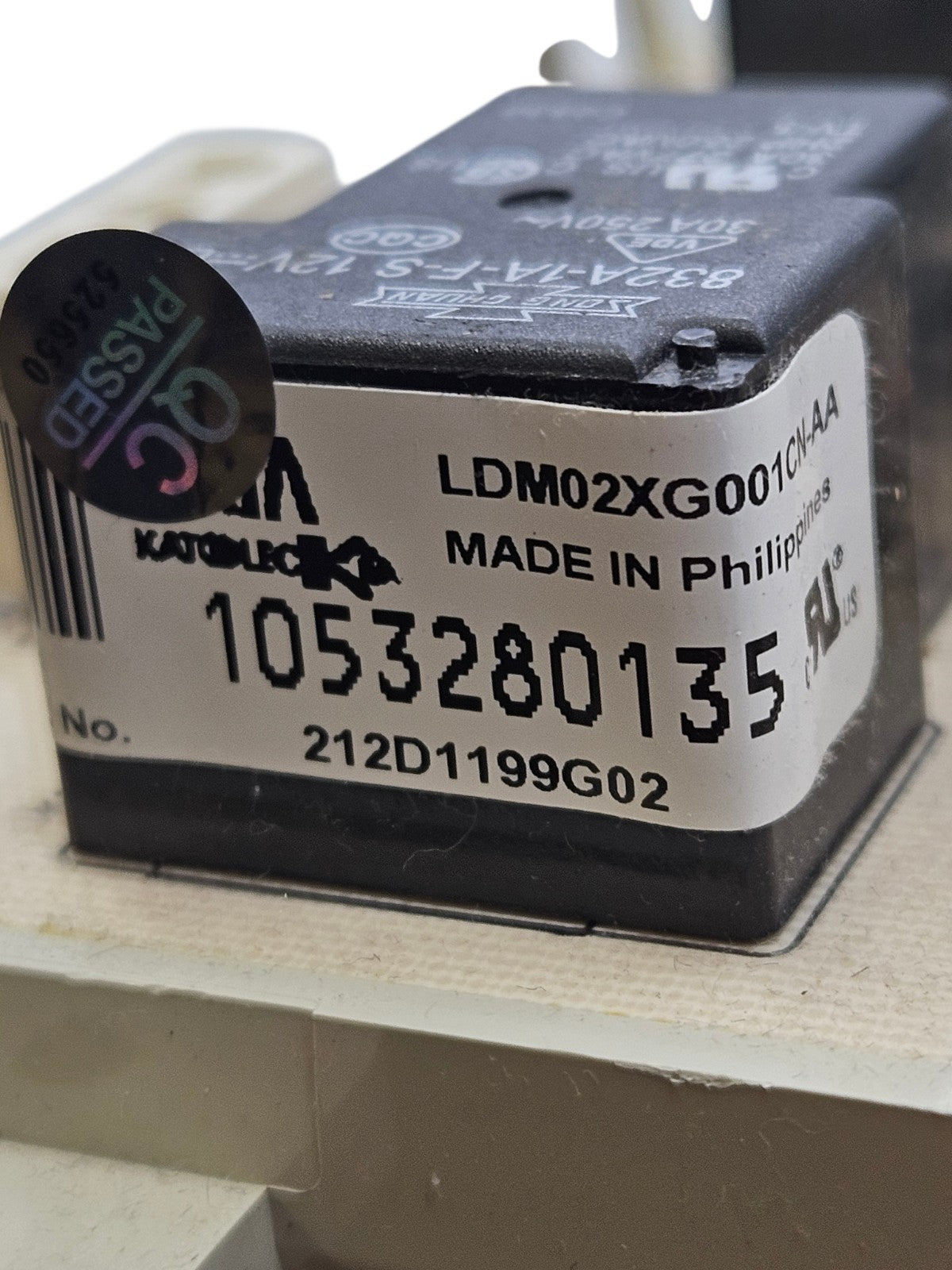 OEM Replacement for GE Dryer Control 212D1199G02