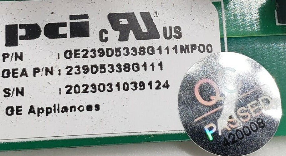 OEM Replacement for GE Refrigerator Control 239D5338G111 ⭐