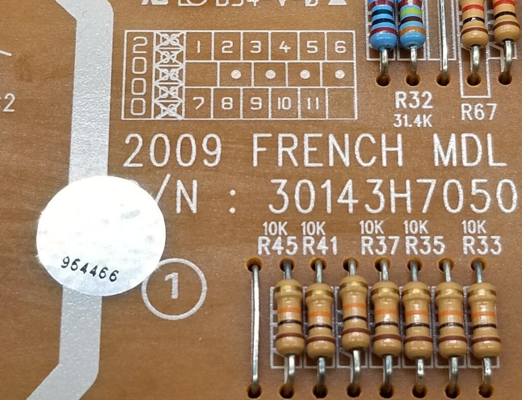 OEM Replacement for Bosch Fridge Control Board 30143H7050