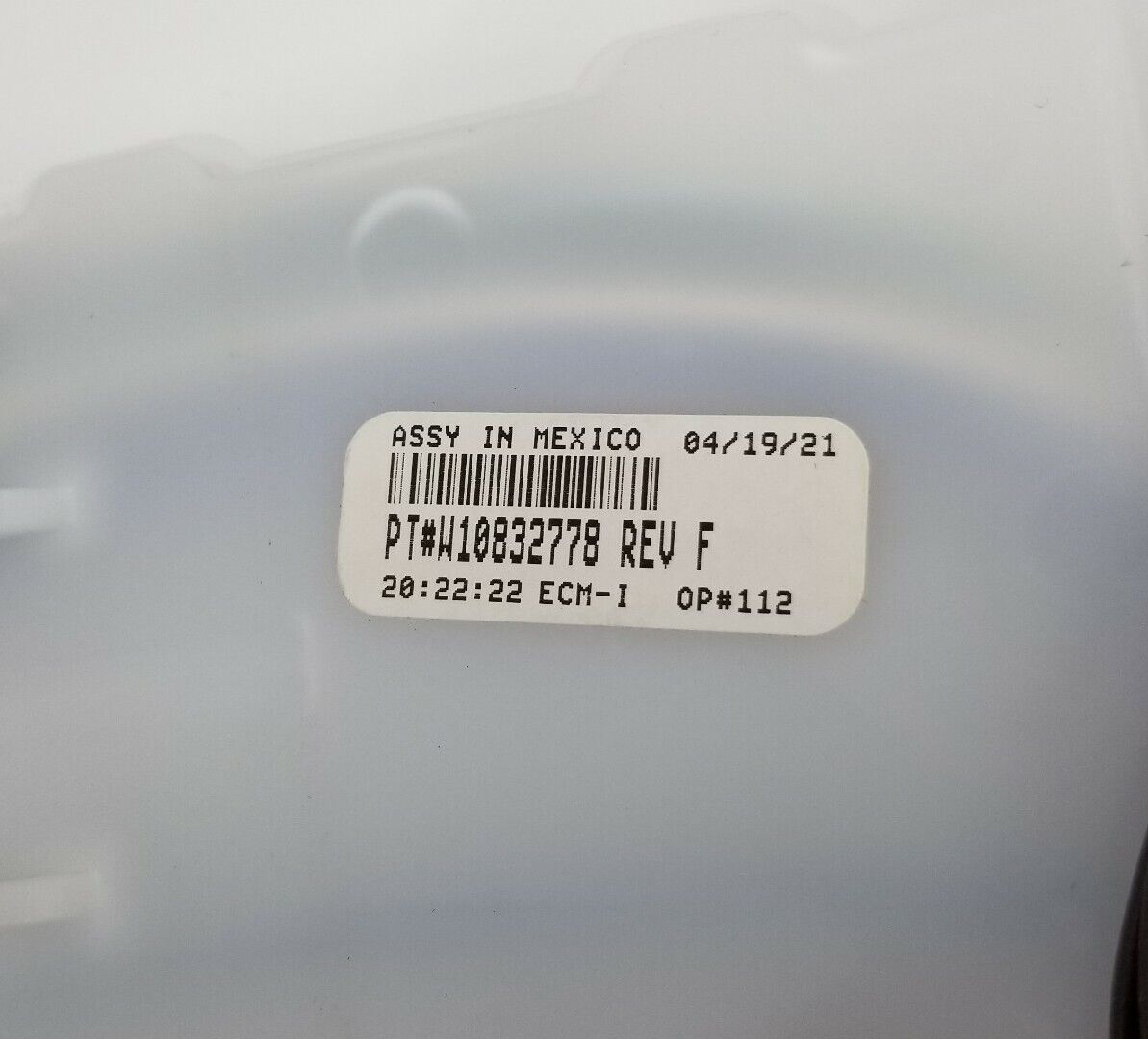 NEW OEM Replacement for Whirlpool Dishwasher Wire Harness W10832778