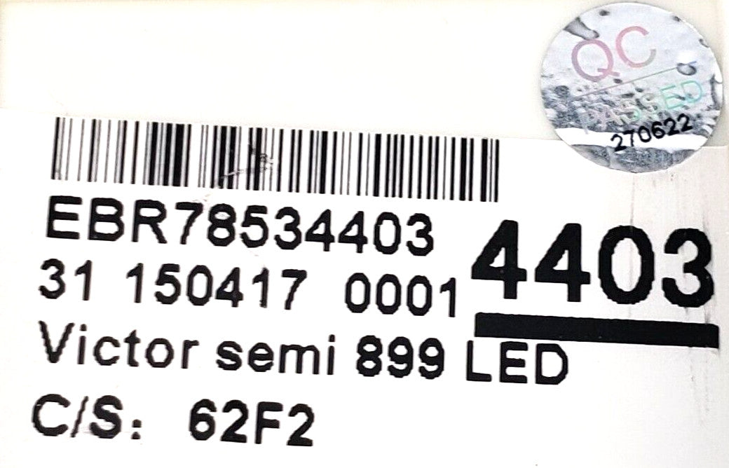OEM Replacement for LG Washer Control EBR78534403