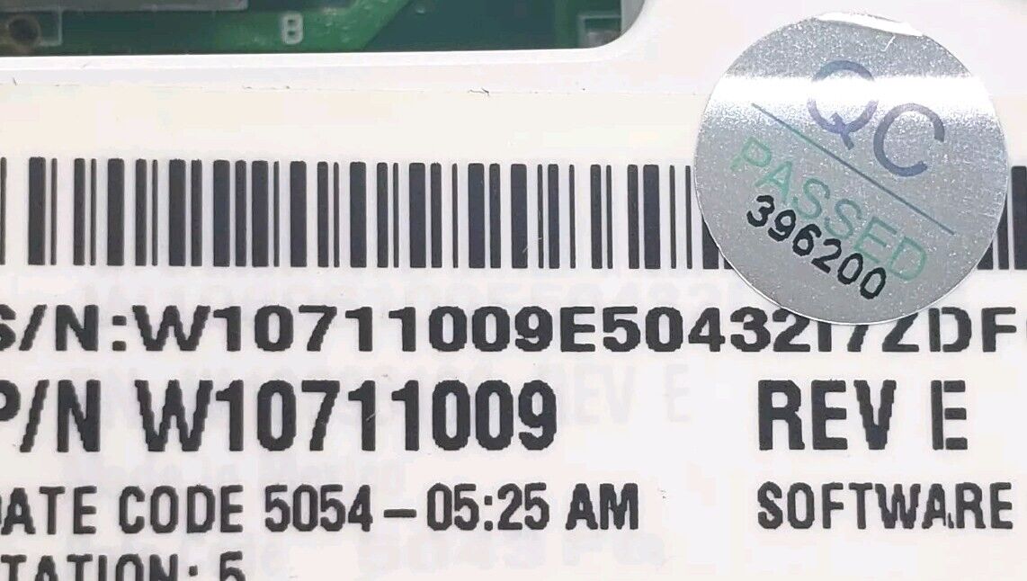 OEM Replacement for Whirlpool Washer Control W10711009 ~ ~