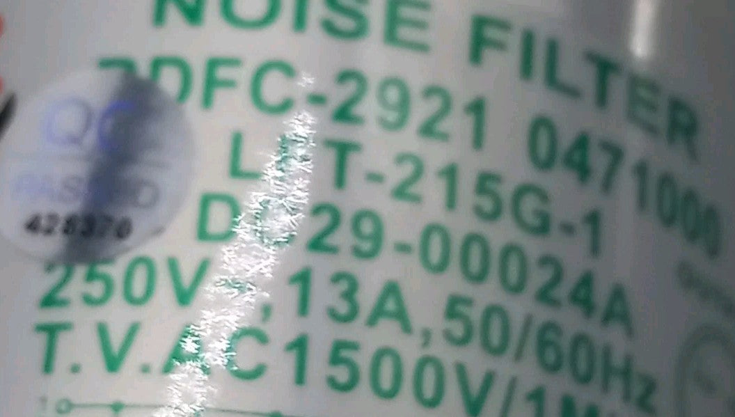 New OEM Replacement for Samsung Washer Noise Filter DC29-00024A