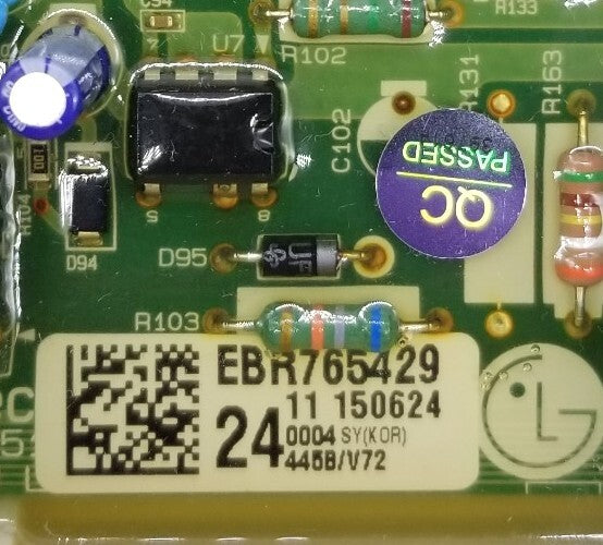 OEM Replacement for LG Dryer Control EBR76542924