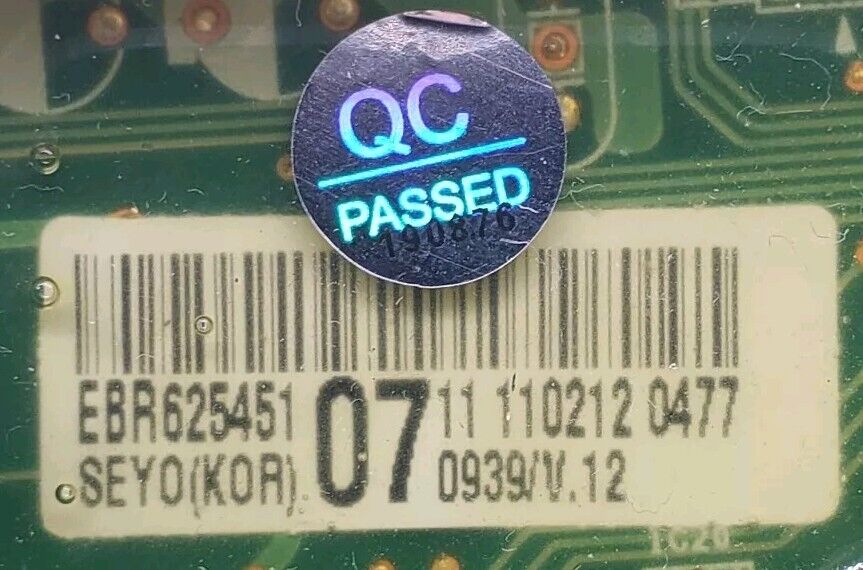 OEM Replacement for Kenmore Washer Control EBR62545107