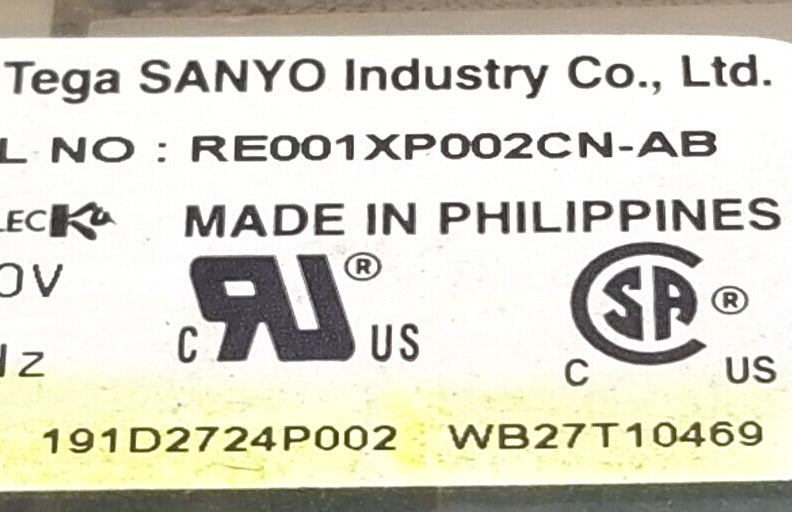 OEM Replacement for GE Range Control 191D2724P002