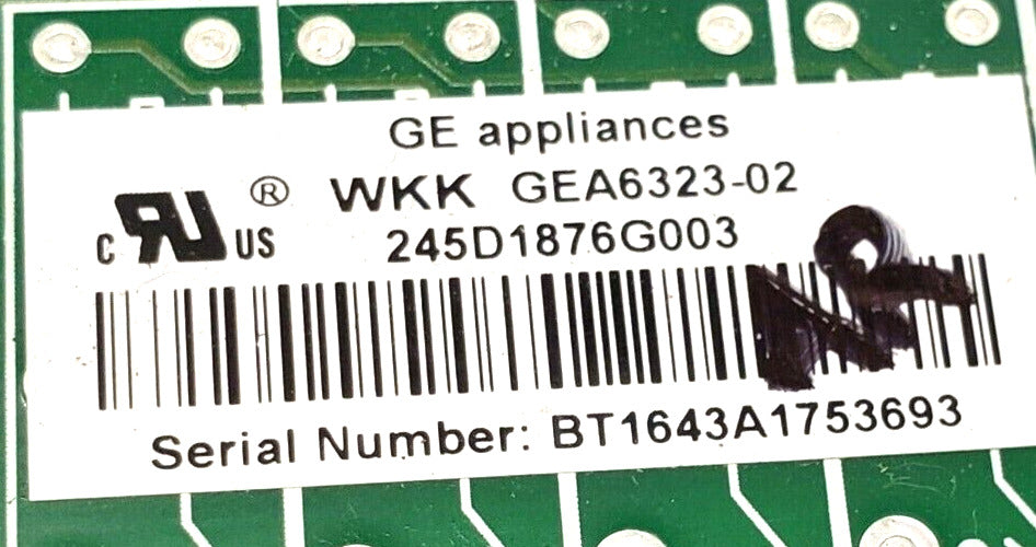 OEM Replacement for GE Refrigerator Control 245D1876G003 ⭐