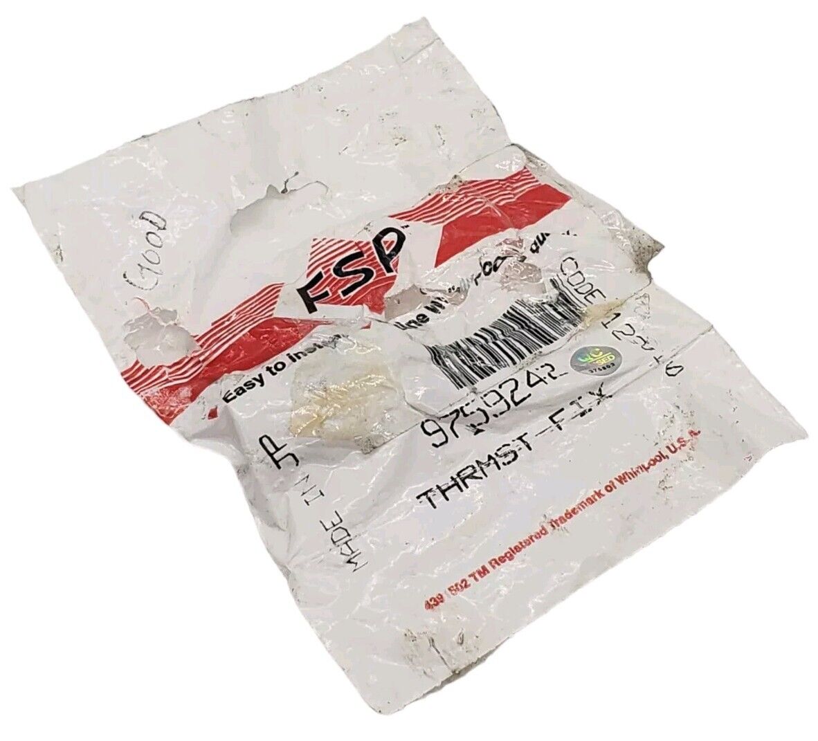 New OEM Replacement for Whirlpool Thermal Switch 9759242 ⭐