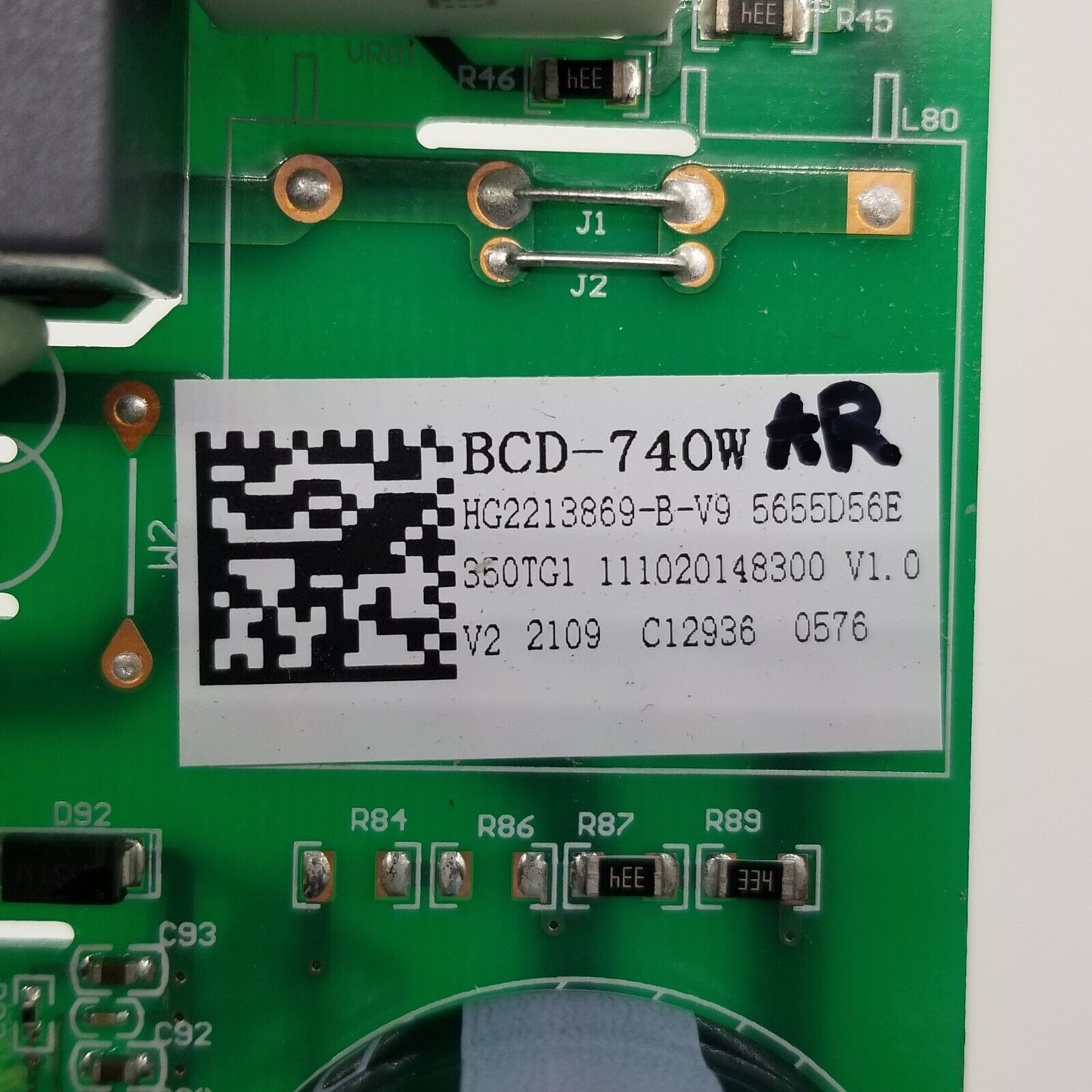 OEM Replacement for Hisense Refrigerator Control HG2213869-B-V9