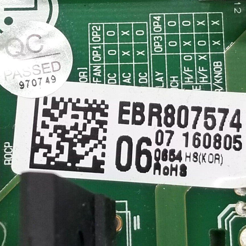 OEM Replacement for Kenmore Fridge Control EBR80757406