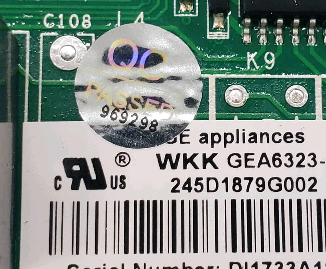 OEM Replacement for GE Refrigerator Control 245D1879G002
