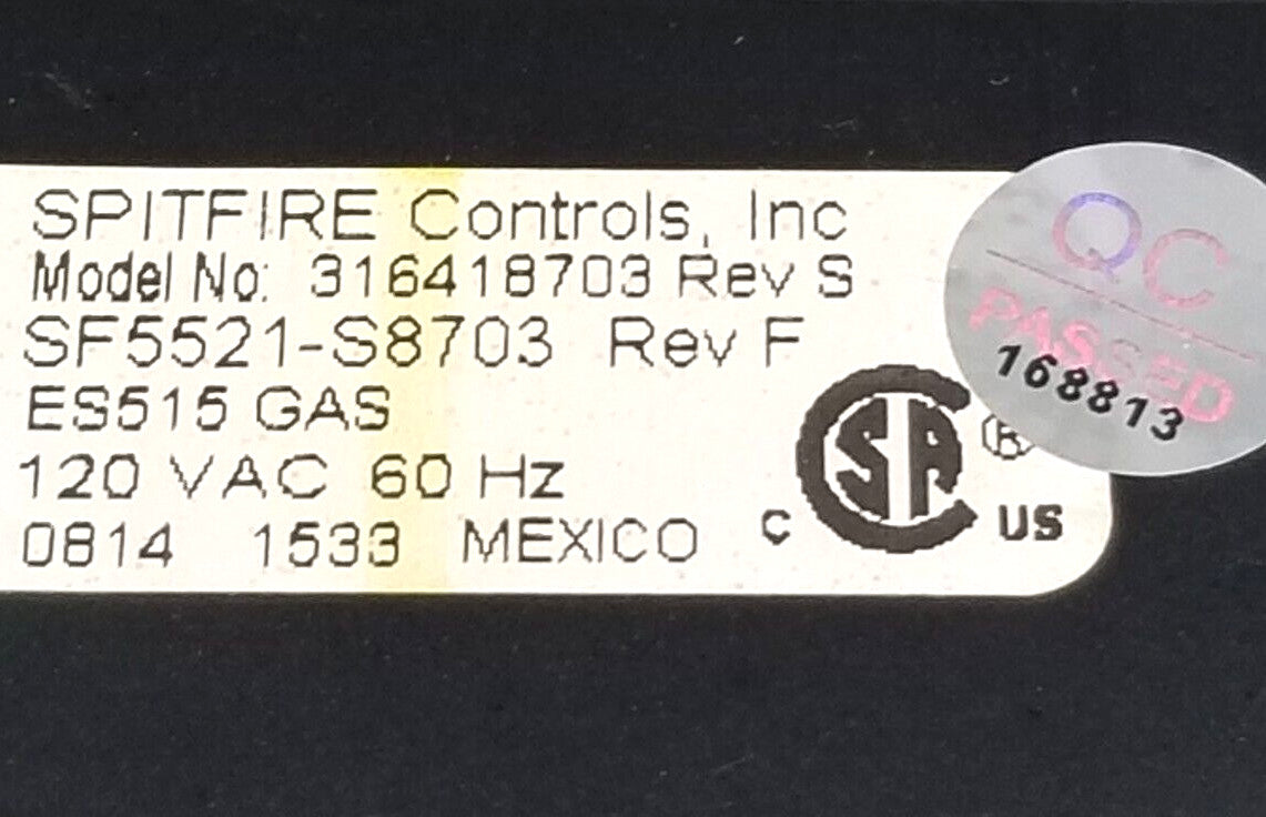 OEM Replacement for Kenmore Oven Control 316418703