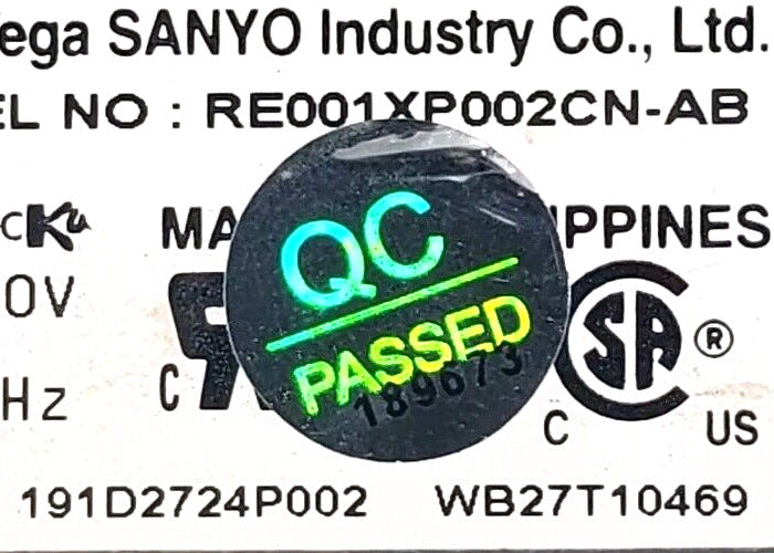 OEM Replacement for GE Range Control 191D2724P002 WB27T10469