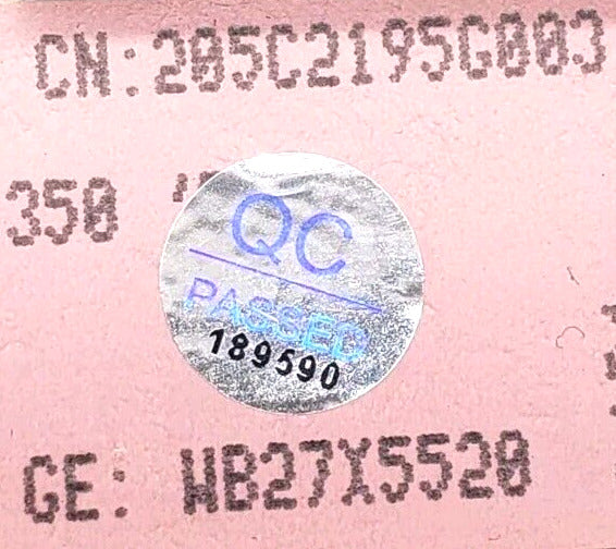 OEM Replacement for GE Oven Control 205C2195G003 WB27X5520 ~ ~