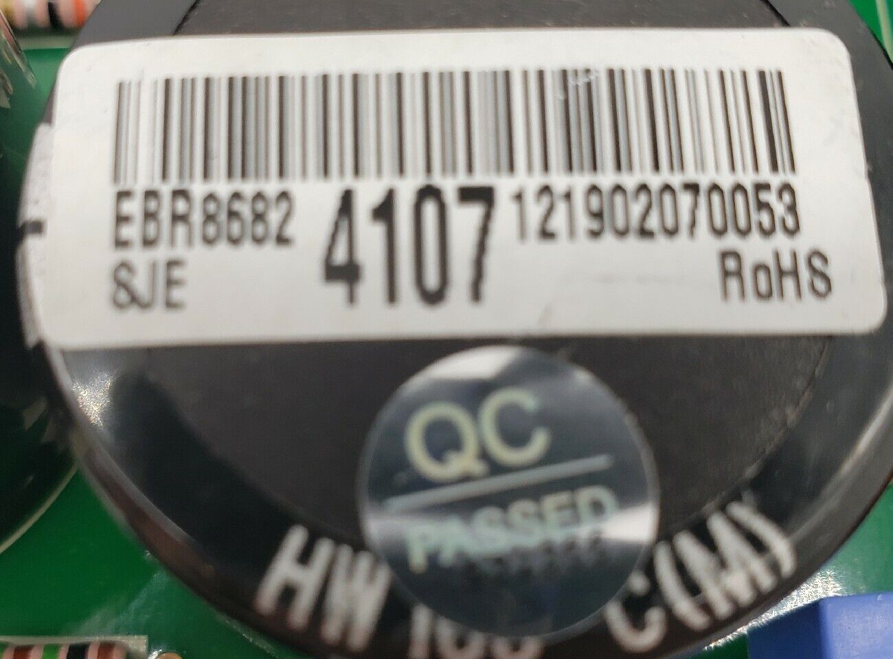 Genuine OEM Replacement for LG Refrigerator Control EBR86824107